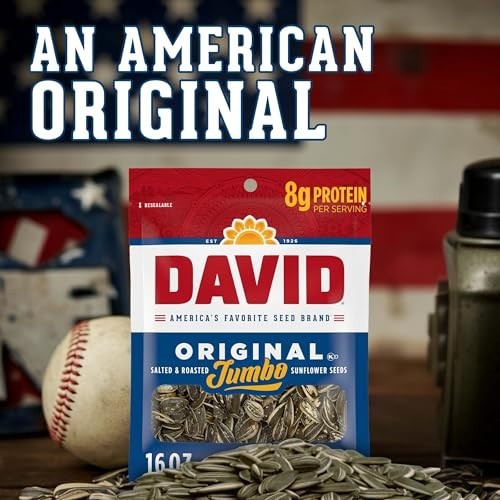 Salted Roasted Jumbo Sunflower Seeds 16 oz Bag Original Flavor Crunchy Snack On gallery
