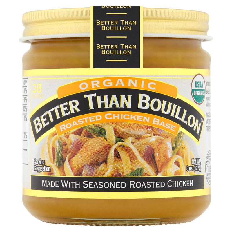 Organic Roasted Chicken Base, Shelf-Stable, 8 Oz Jar