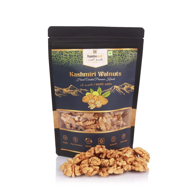 Kashmiri Walnuts 500g Hand Curated Premium Kernels Aakhrot Giri For Desert use gallery
