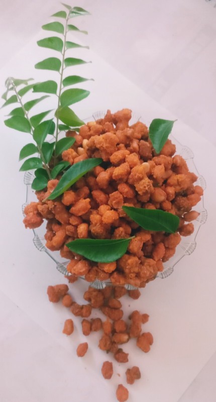 Peanuts 100g premium quality Sri lanka Masala Roasted peanuts pkt