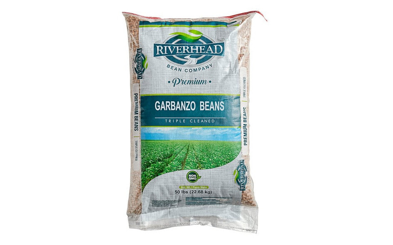 50 lb. Dry Garbanzo Beans Bulk Bag Chickpeas Pantry Restaurant Food Supply