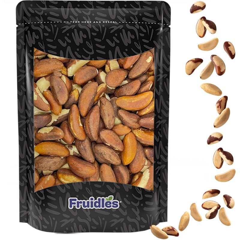 Raw Brazil Nuts, Non-GMO, Gluten-Free, Half-Pound – Certified Kosher Survival