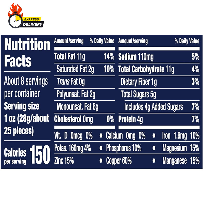 Deluxe Honey Roasted Whole Cashews, Party Snack, Plant-Based Protein, after Scho gallery
