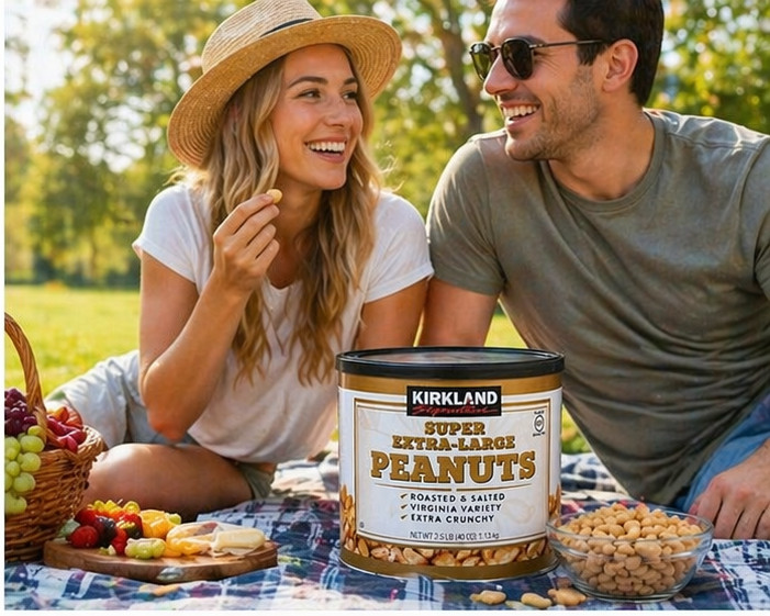 2-Pack Kirkland Signature Super Extra-Large Peanuts, 2.5 lbs gallery