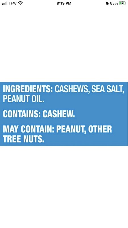 Planters Salted Cashews, 1.5 oz., 18 pk. gallery