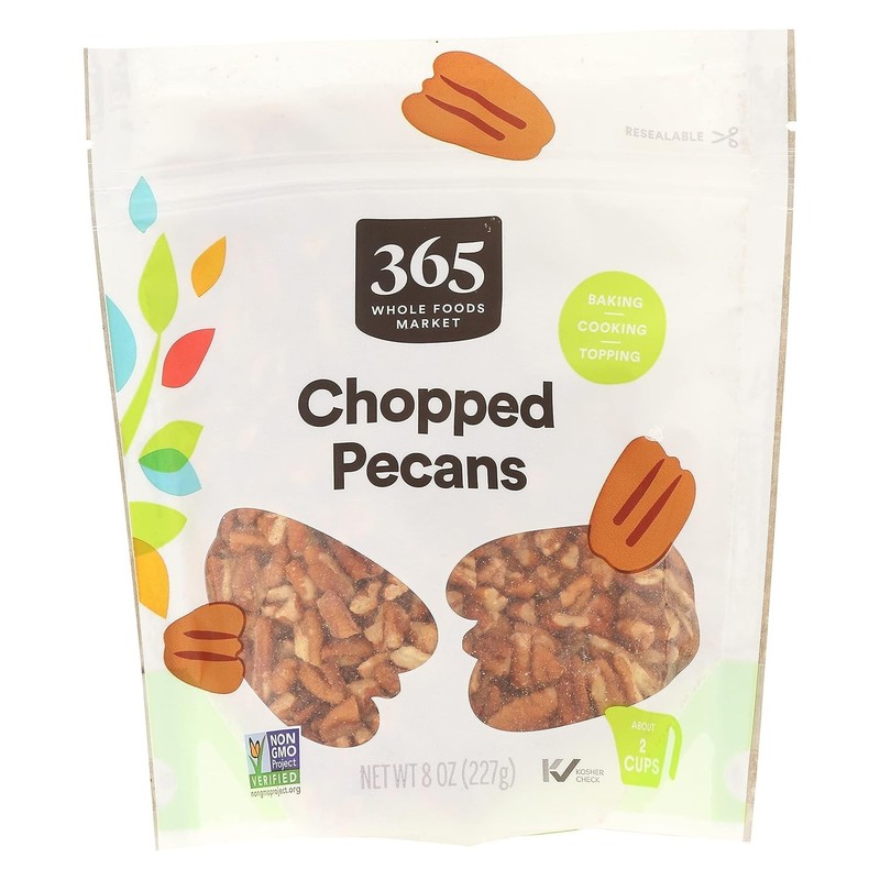 Freshly Chopped Pecans in 8 Ounce Pouch - Sustainably Sourced Delight gallery