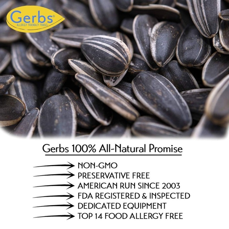 Lightly Sea Salted Whole Sunflower Seeds 1 lb. | Small Batch, No Artificial A... gallery