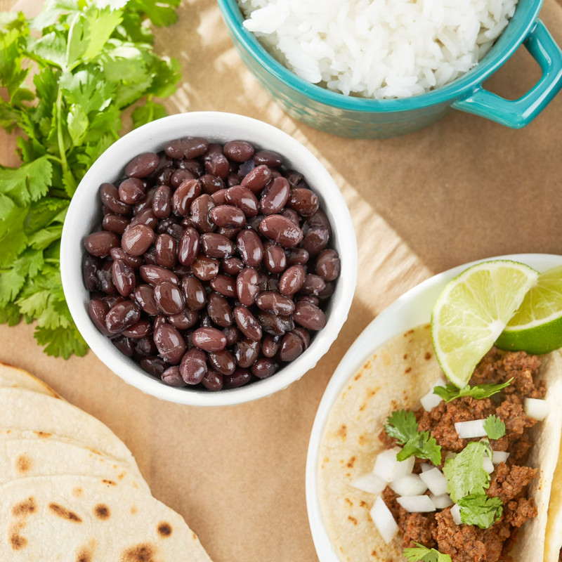 (8 pack) Great Value Black Beans, 1 lb gallery
