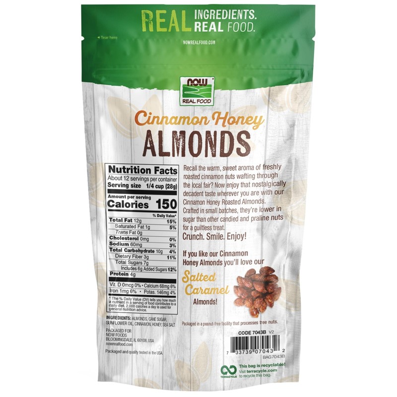 Salted Caramel Almonds 12 Ounce Handcrafted Nutty Praline Treat Low Sugar gallery