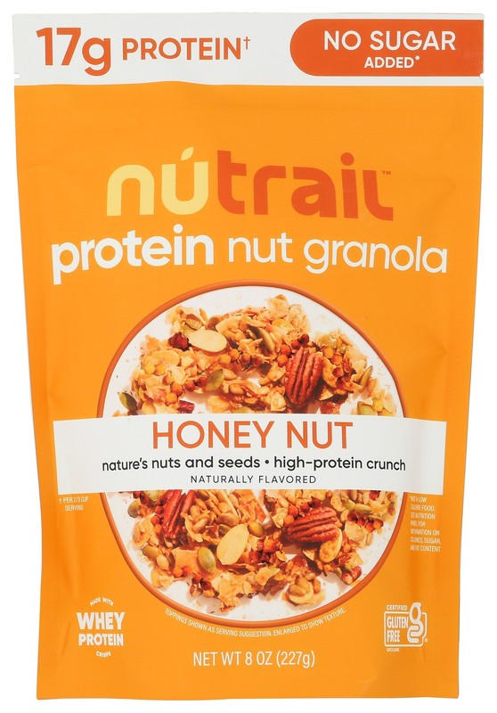 Nutrail Protein Nut Granola Honey 8 Oz Seeds 6 Pack gallery