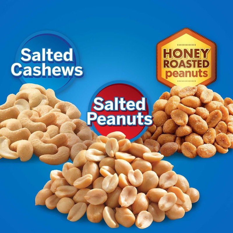 Planters Variety Pack Cashews & Peanuts, 24 pk. gallery