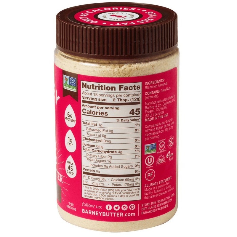 Unsweetened Almond Butter Powder 8 Ounces Pure Natural Nut Spread gallery