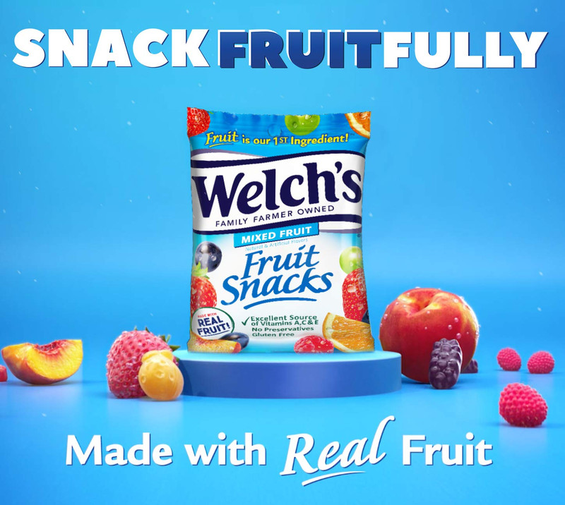 Fruit Snacks, Mixed Fruit, Perfect Stocking Stuffer for Kids, Gluten Free, Bulk gallery