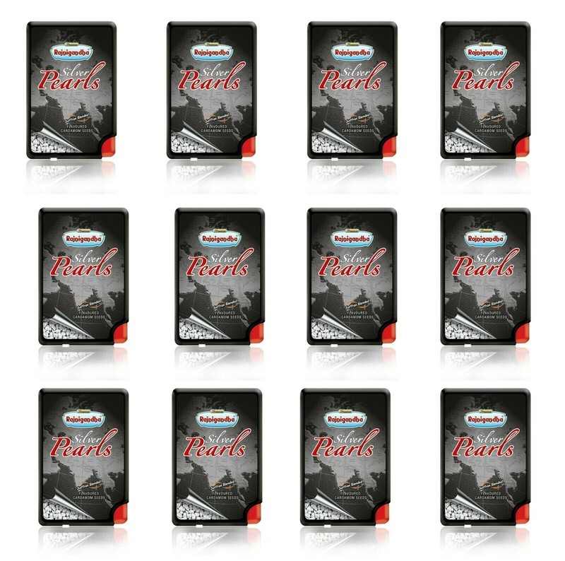 12X Rajnigandha Silver Pears Flavoured Masala Pocket Mouth Freshener Fresh Stock