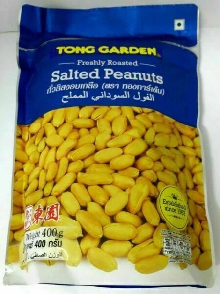 3x Tong Garden Peanut Baked Salt Delicious Natural Benefits Food Meticulous 400g gallery