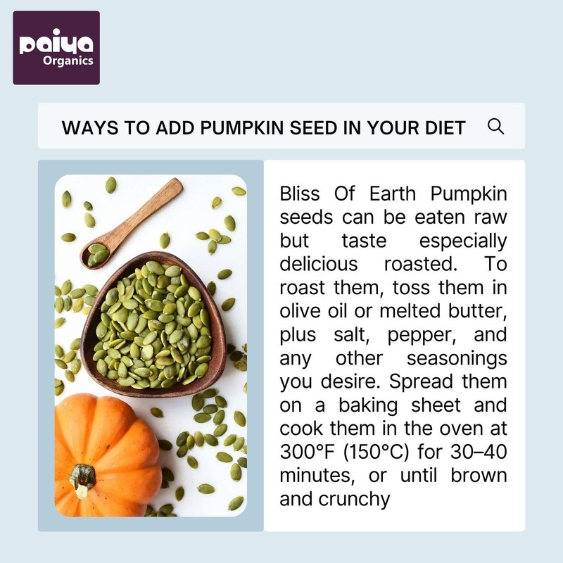 Paiya Organics Pumpkin Seeds 900gm gallery