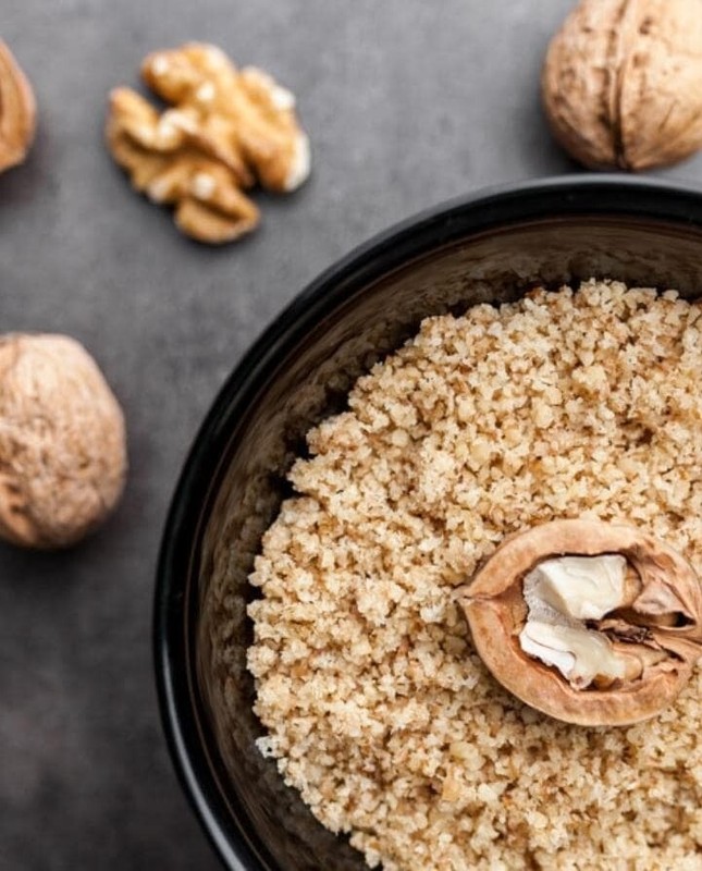 FRESH GROUND WALNUTS Meal (100% Fresh All-Natural, Fine, Fluffy, Home-Made)