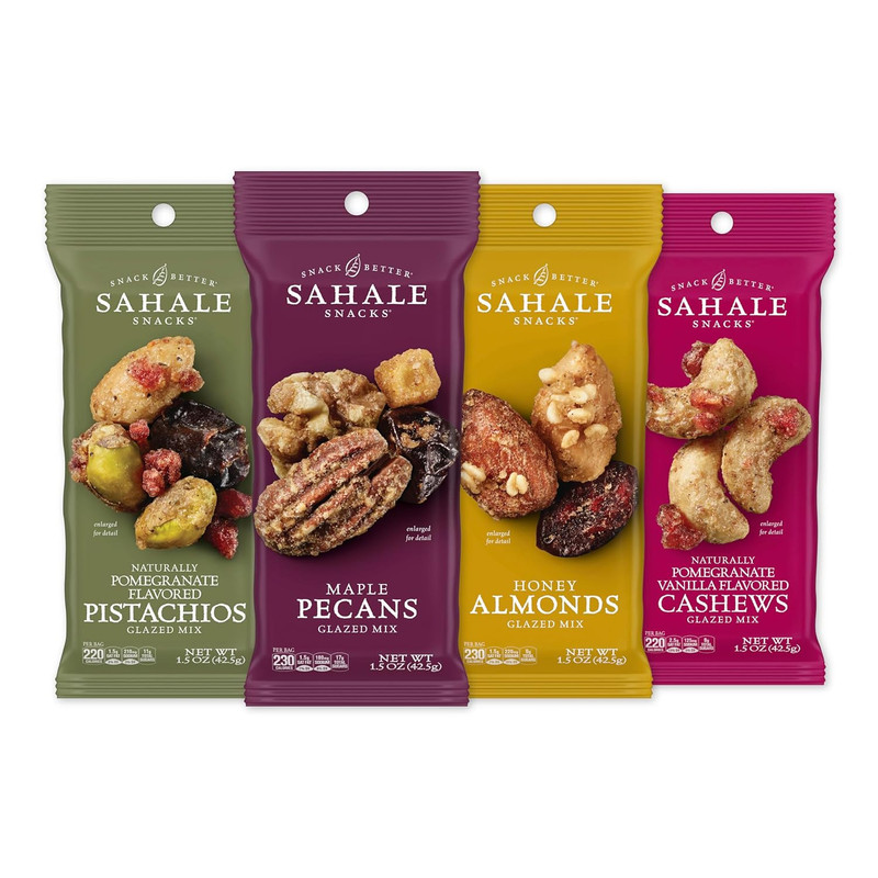 Glazed Mix Variety Pack Grab & Go Bags (12 Total Packs) Dry-Roasted Deluxe