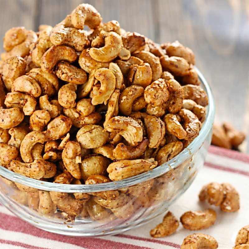Honey Sweet Cashew Nuts 500g Roasted Premium Crunchy Snack with Natural Honey