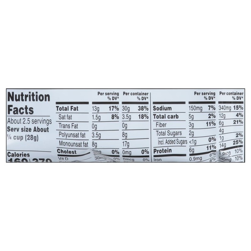 Nut Duos Peppercorn Pistachio and Parmesan Flavored Cashew, 5 oz Resealable Bag gallery