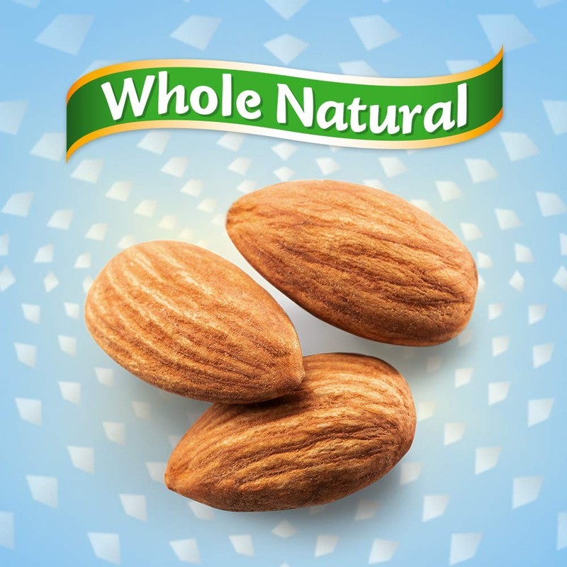 Blue Diamond Whole Natural Raw Almonds 25 Ounce Resealable Snack Bag gallery