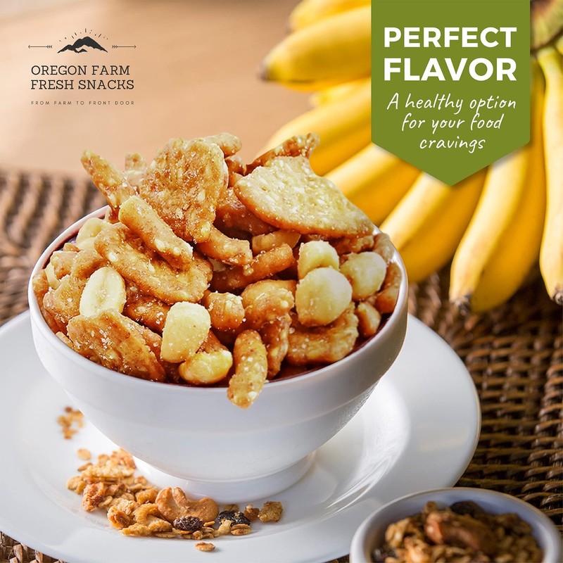 Fresh Honey Roasted Mixed Nuts Snack Mix - Sweet & Salty Peanuts & Sesame Sticks gallery
