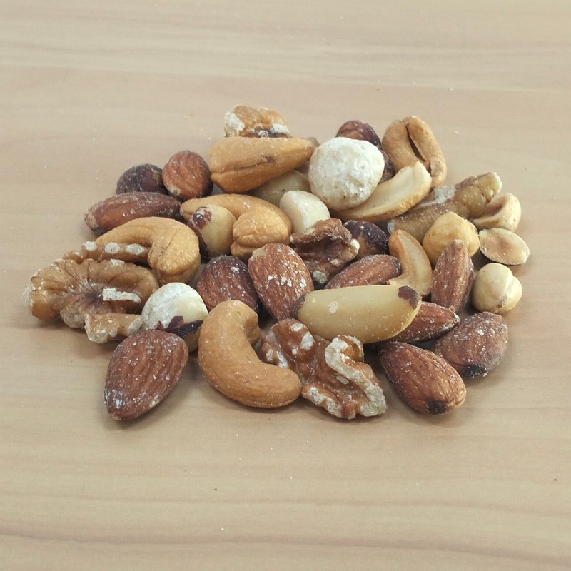 500g Roasted Unsalted Mixed Nuts Premium 6-Nut Blend Keto Healthy Snack No Salt gallery