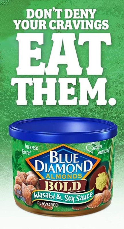 Blue Diamond Almonds Wasabi & Soy Sauce - 6oz gallery