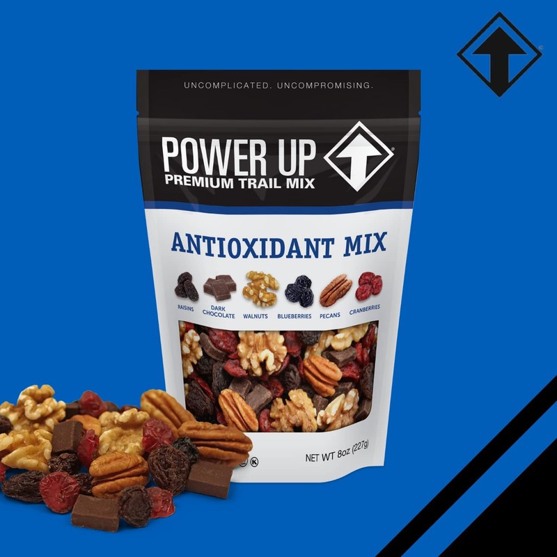 Antioxidant Trail Mix By Gourmet Nut, Dried Fruit & Nuts Mix, Raisins Dark Ch... gallery