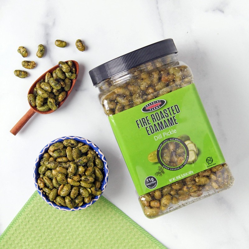 Fire Roasted Edamame 11g High Protein, Vegan, GlutenFree, Kosher 20oz gallery