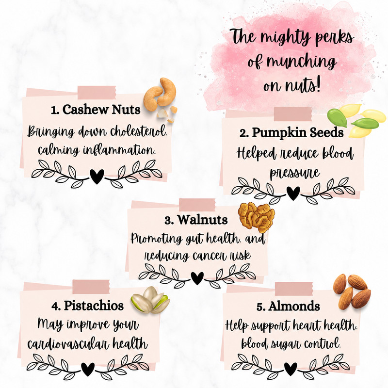 CandiLica Roasted Nuts 500g – Unsalted | No Oily | Dry Roasted | High Protein gallery