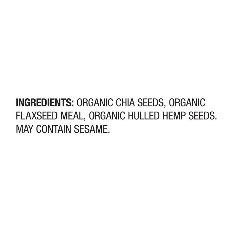 Organic Super Seeds, Chia Seeds, Flaxseed Meal, and Hemp Seeds, 16 oz gallery