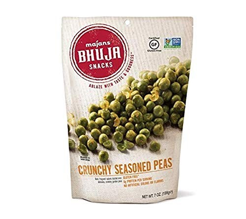 Bhuja Crunchy Seasoned Peas, 7 Ounce