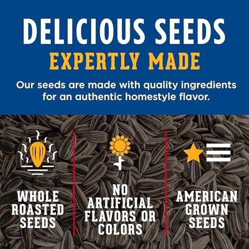 Salted Roasted Jumbo Sunflower Seeds 16 oz Bag Original Flavor Crunchy Snack On gallery