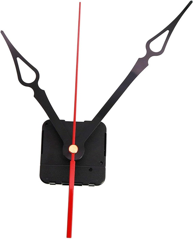 Wall Clock Movement, 24-Hour Clock DIY Replacement Repair Kit Parts - Hands, Mot gallery