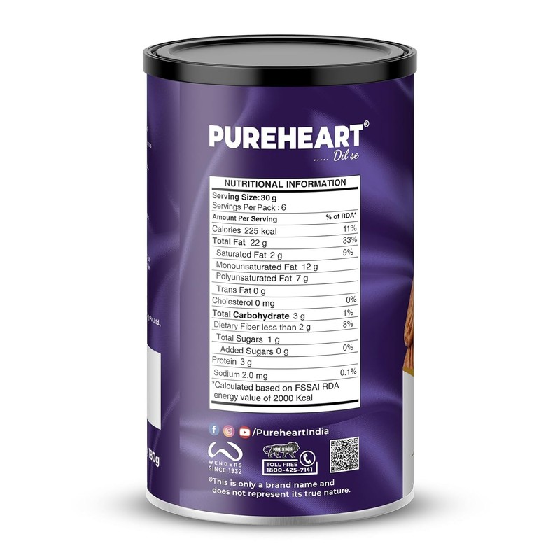 Pureheart Premium Pecan Nuts 180g gallery