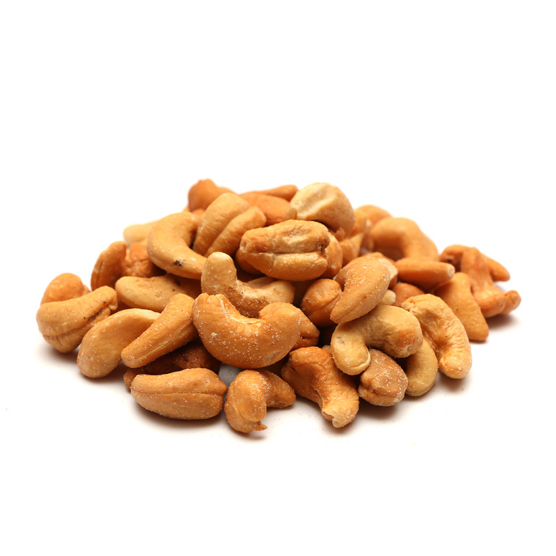 8 Pounds Aurora Natural Organic Roasted Salted Cashews