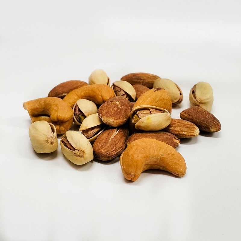 Dry Oven Roasted Unsalted Mixed Nuts 1kg Cashews Almonds Pistachios gallery