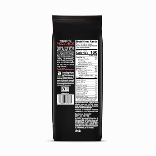 Wonderful Pistachios, Sweet Chili Flavor, 14 Ounce Bag gallery