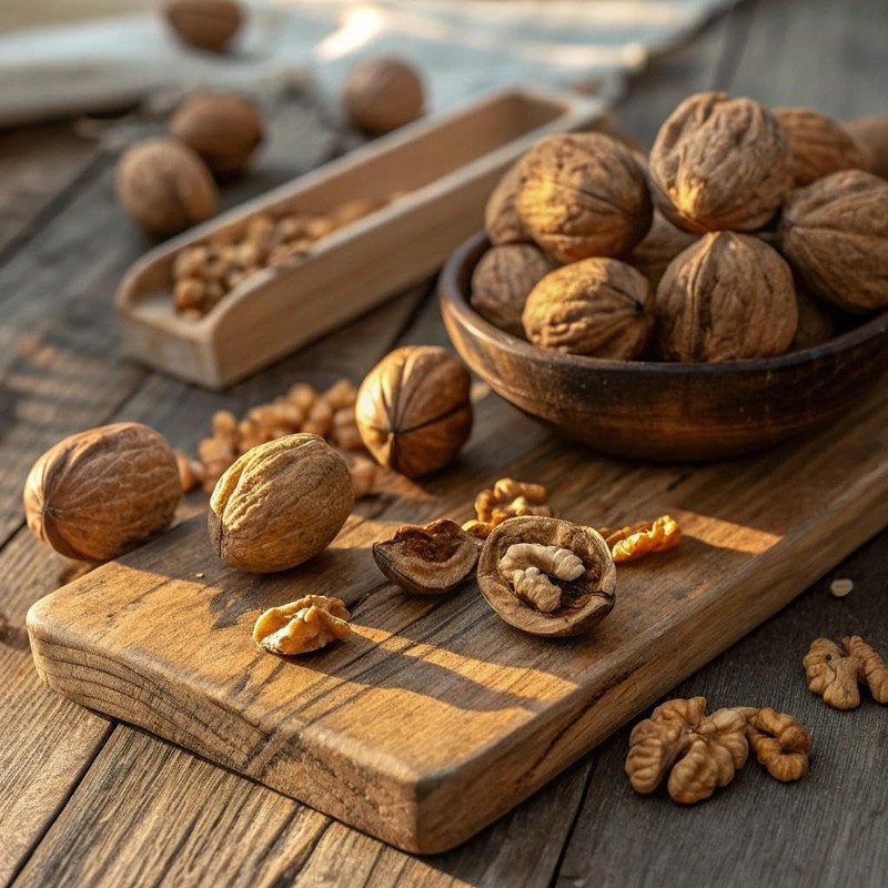Nature's Eats 16 oz Shelled Walnuts - Unsalted & Natural Snack for Baking gallery