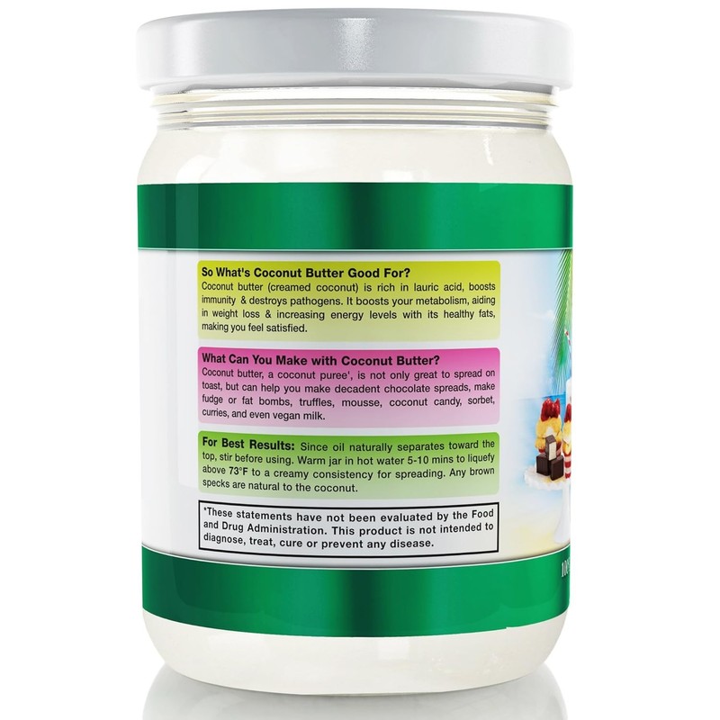 Coconut Butter 2 Pack 17.63 oz each Stone Ground gallery