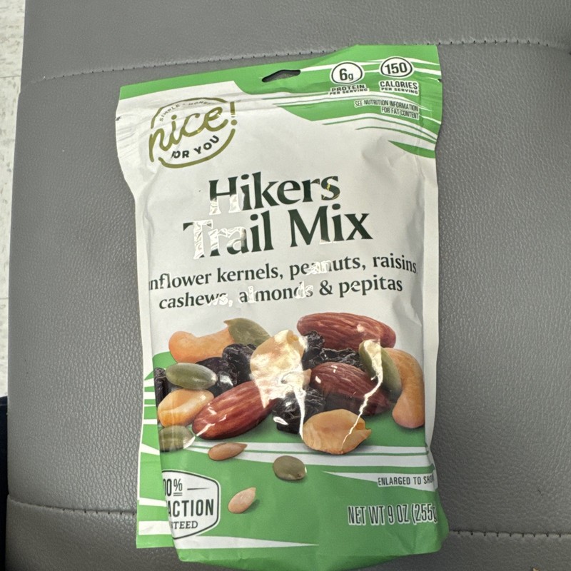 (2) Bag Lot Of Nice Trail Mix 9 Oz Each
