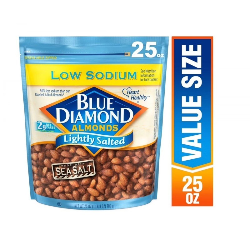 , Lightly Salted Snack Almonds perfect for lunches and on-the-go, 25 oz.