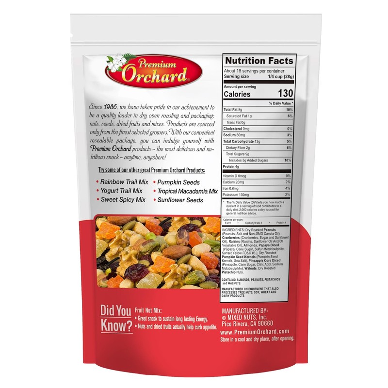 FRUIT NUT MIX TRAIL MIX by - Gourmet Trail Mix Bulk Blend of Mixed Nuts & Dri... gallery
