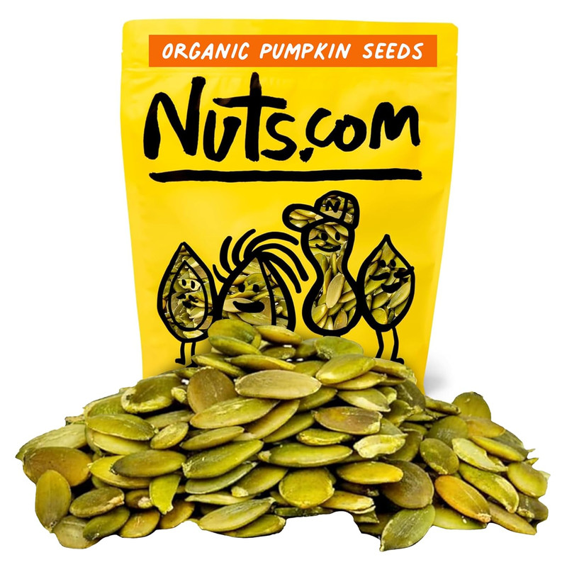 – Organic Pumpkin Seeds – 2 Lb Bag, No Shell Pumpkin Seeds Organic, Healthy Snac gallery