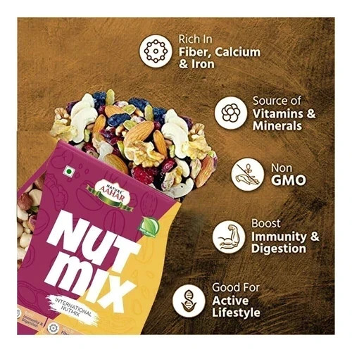 Nature Aahar Dry Mixed Nuts 250g gallery
