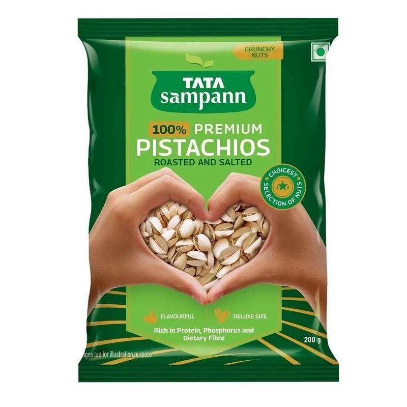 Tata Sampann Pistachios Roasted & Salted Mix 100g