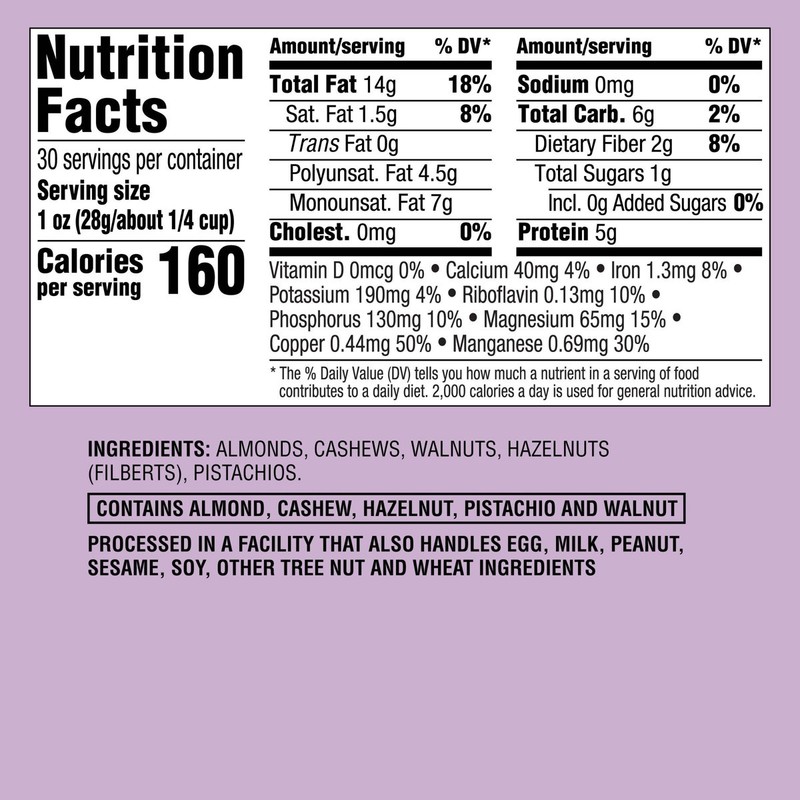 Unsalted Raw Mixed Nuts - 30oz - Good & Gather™ gallery