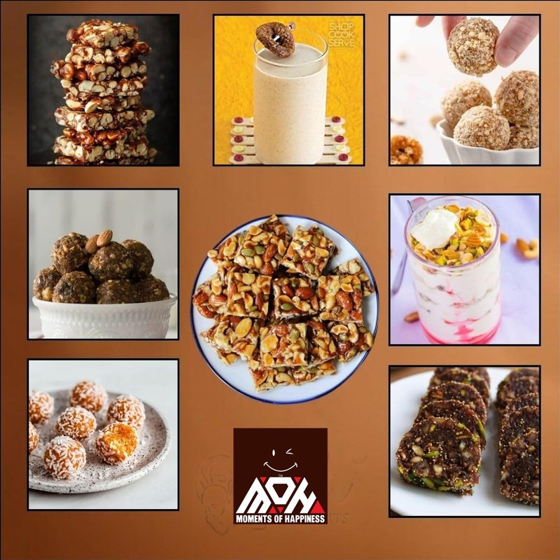 Moments of Happiness Dry Fruit 1kg Almond Cashew Raisin Kiwi Apricot Dates gallery