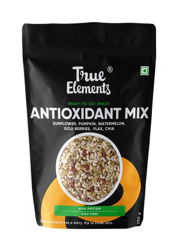 True Elements Antioxidant Mix Seeds 250g Protein Rich 6 Seeds with Berries
